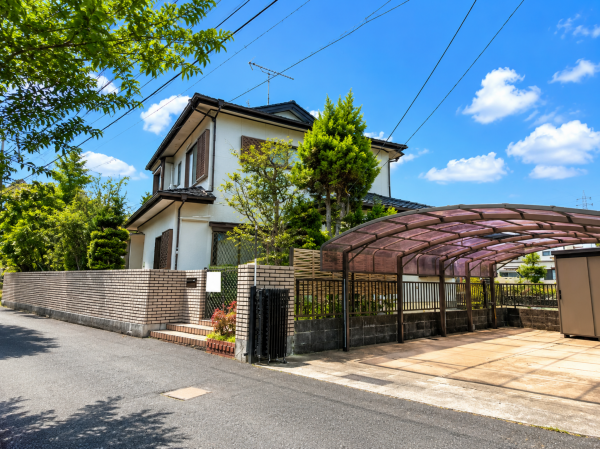 大網白里市永田、中古一戸建ての外観画像です