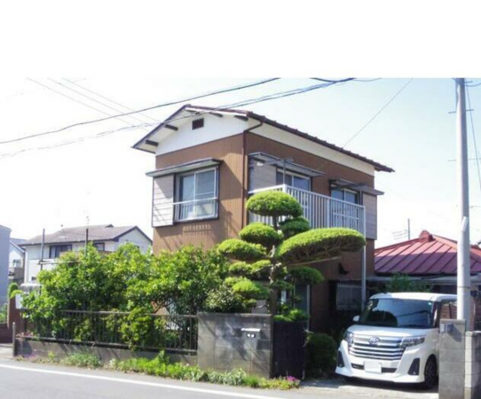 大網白里市北飯塚、中古一戸建ての外観画像です