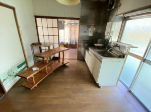 茂原市東郷、中古一戸建てのキッチン画像です