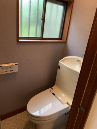 茂原市南吉田、中古一戸建てのトイレ画像です