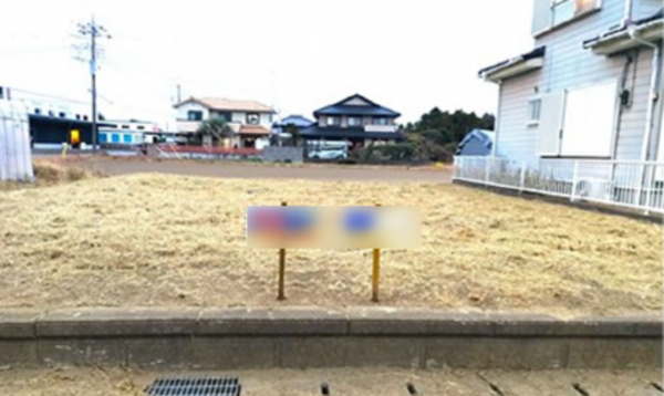 茂原市七渡、土地の外観画像です