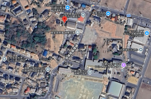 大網白里市北飯塚、土地の画像です