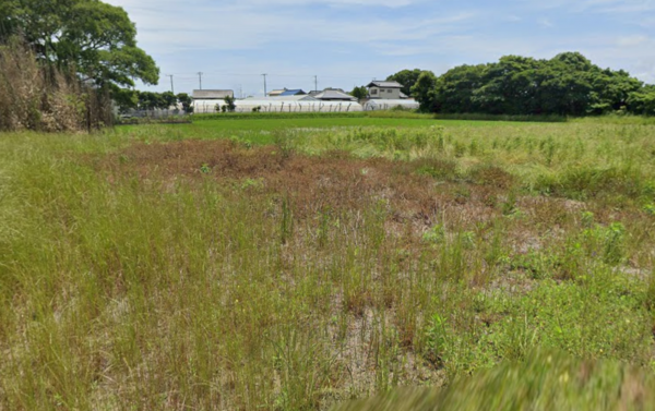 大網白里市四天木、土地の間取り画像です