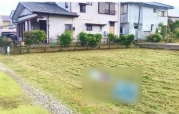 大網白里市富田、土地の外観画像です