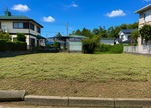 大網白里市南飯塚、土地の画像です