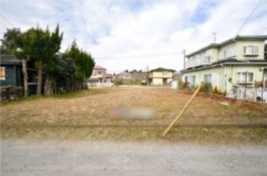 大網白里市上谷新田、土地の外観画像です