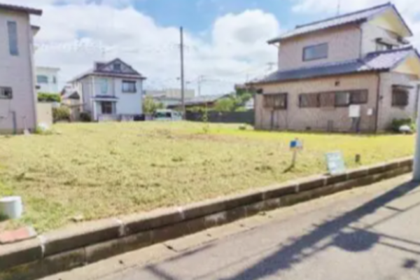 大網白里市富田、土地の外観画像です