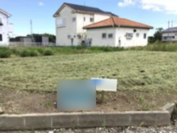 茂原市谷本、土地の外観画像です