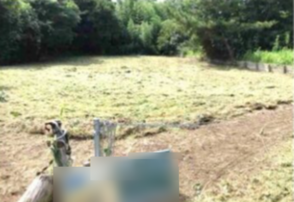 大網白里市北吉田、土地の外観画像です
