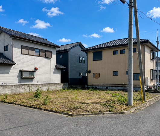 茂原市本小轡、土地の画像です