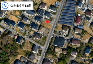 大網白里市北飯塚、土地の間取り画像です