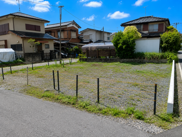 茂原市東郷、土地の画像です