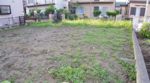 大網白里市永田、土地の画像です