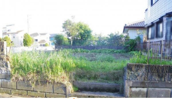大網白里市永田、土地の画像です