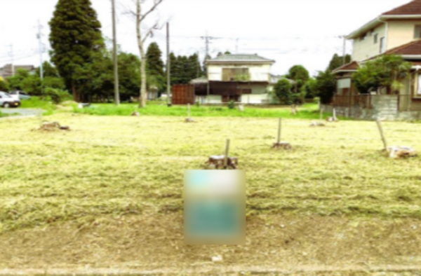 大網白里市上谷新田、土地の外観画像です