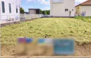 茂原市谷本、土地の外観画像です