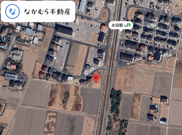茂原市高田、土地の間取り画像です
