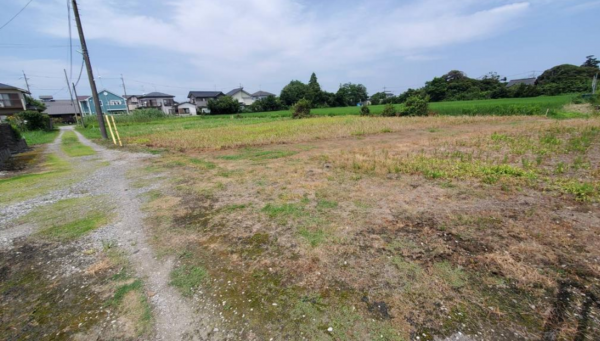 大網白里市富田、土地の画像です