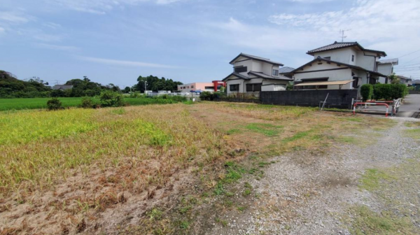 大網白里市富田、土地の画像です
