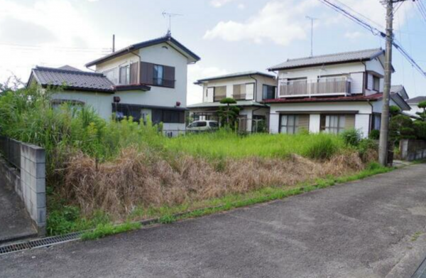 茂原市新小轡、土地の外観画像です