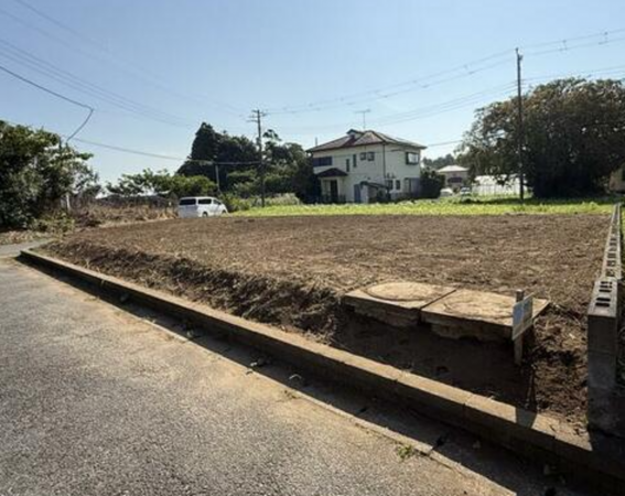 茂原市法目、土地の外観画像です