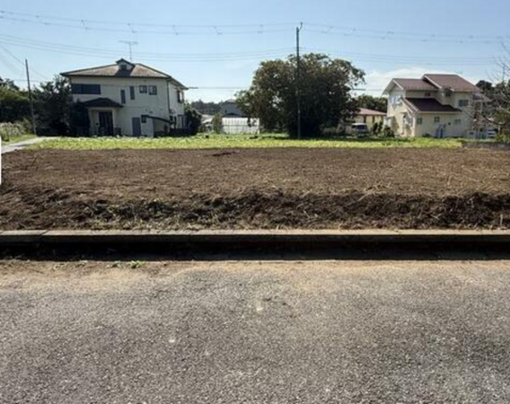 茂原市法目、土地の外観画像です