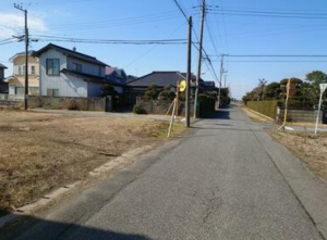 大網白里市南今泉、土地の外観画像です