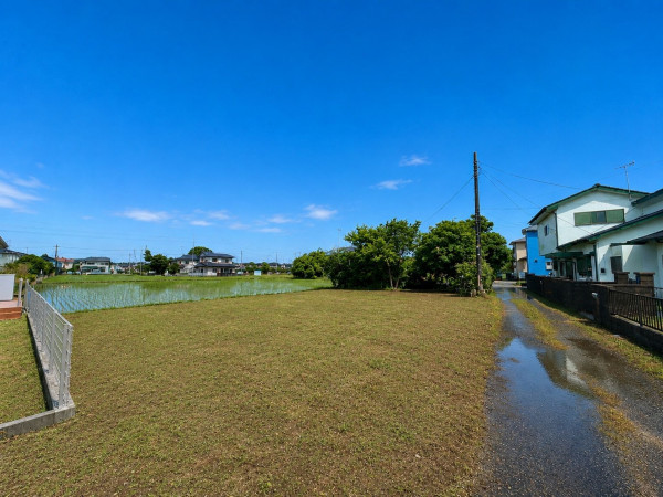 大網白里市南横川、土地の外観画像です
