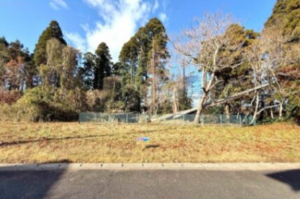 茂原市本納、土地の外観画像です