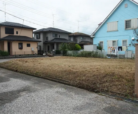 大網白里市南飯塚、土地の外観画像です