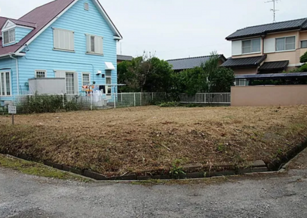 大網白里市南飯塚、土地の外観画像です