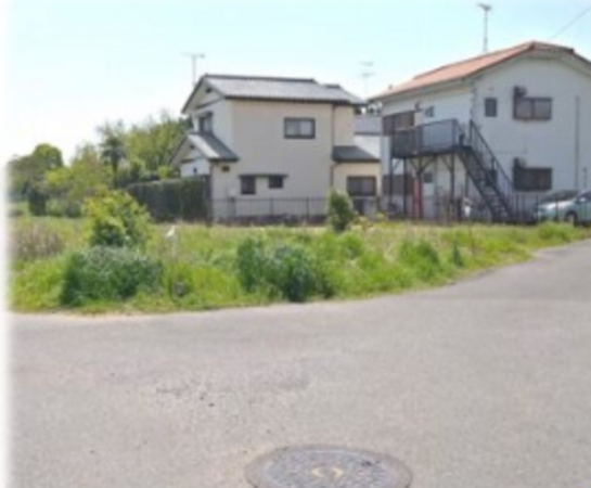 茂原市東郷、土地の画像です