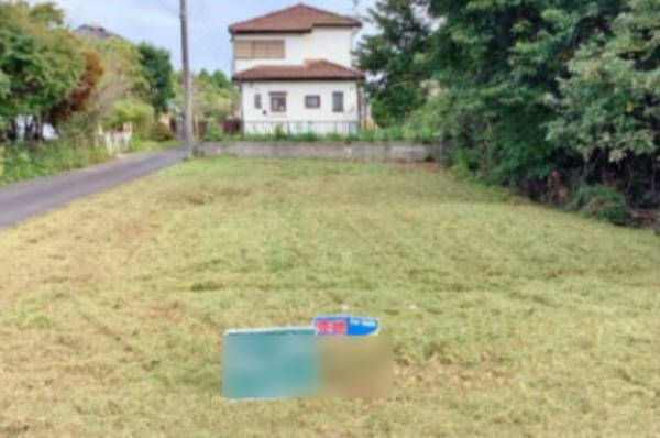 大網白里市細草、土地の外観画像です