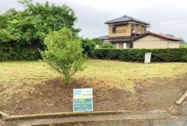 大網白里市上谷新田、土地の外観画像です