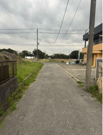 大網白里市柳橋、土地の画像です