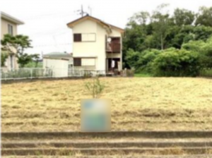 大網白里市南飯塚、土地の外観画像です