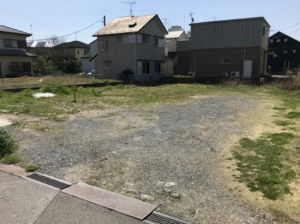 茂原市東郷、土地の外観画像です