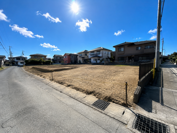大網白里市南横川、土地の画像です