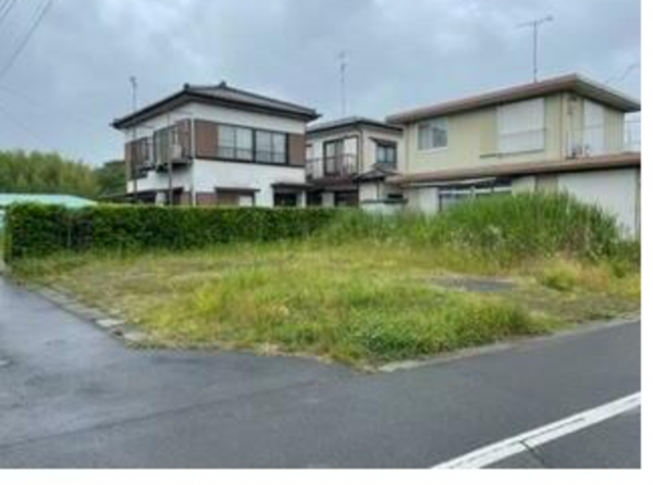 茂原市鷲巣、土地の外観画像です