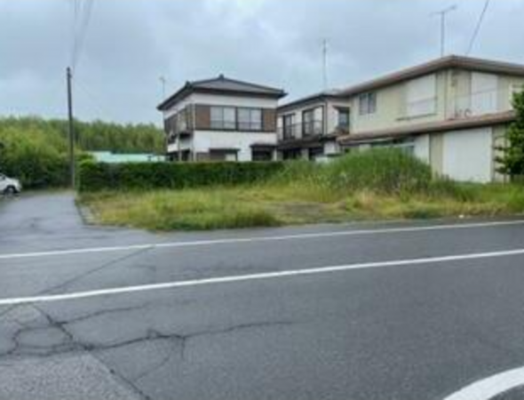 茂原市鷲巣、土地の外観画像です