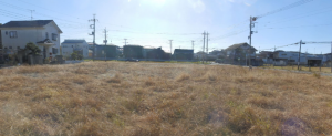 茂原市中の島町、土地の画像です