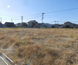 茂原市中の島町、土地の画像です