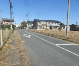 茂原市中の島町、土地の画像です