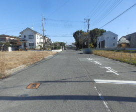 茂原市中の島町、土地の画像です