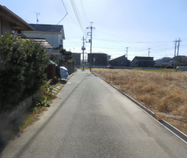 茂原市中の島町、土地の画像です