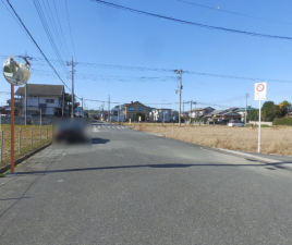 茂原市中の島町、土地の画像です