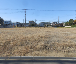 茂原市中の島町、土地の画像です