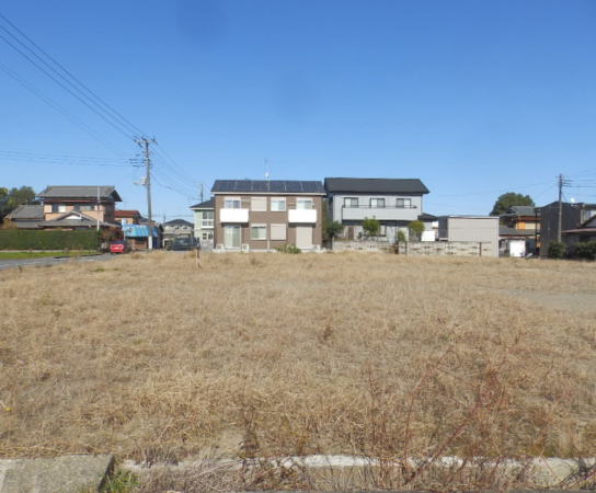 茂原市中の島町、土地の画像です