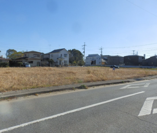茂原市中の島町、土地の画像です