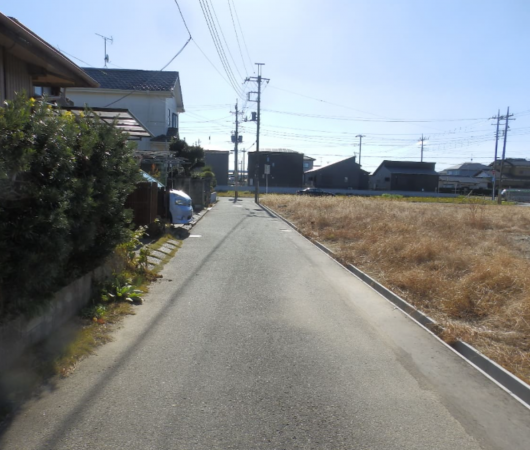 茂原市中の島町、土地の画像です